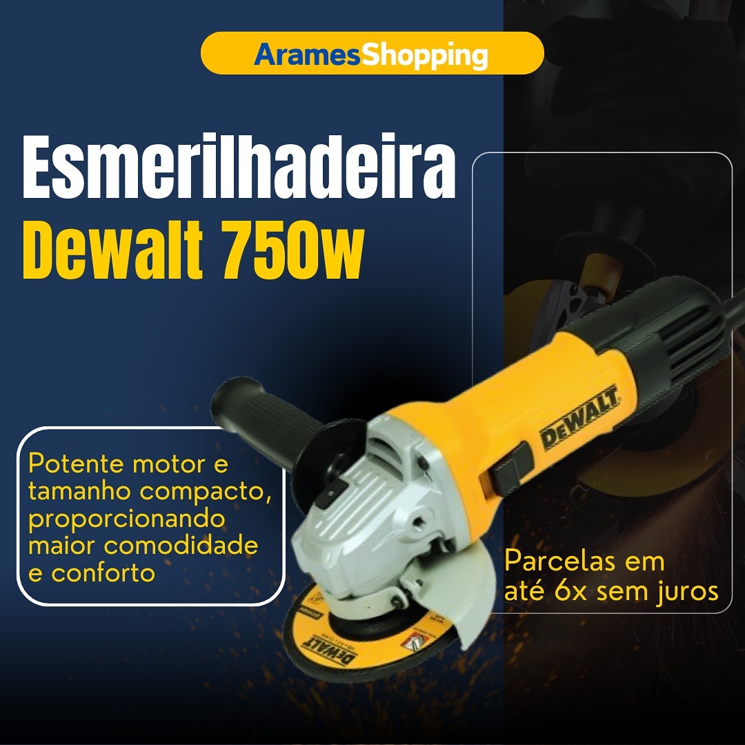 Esmerilhadeira Dewalt